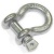 Соединитель цепей серьга - скоба такелажная омега